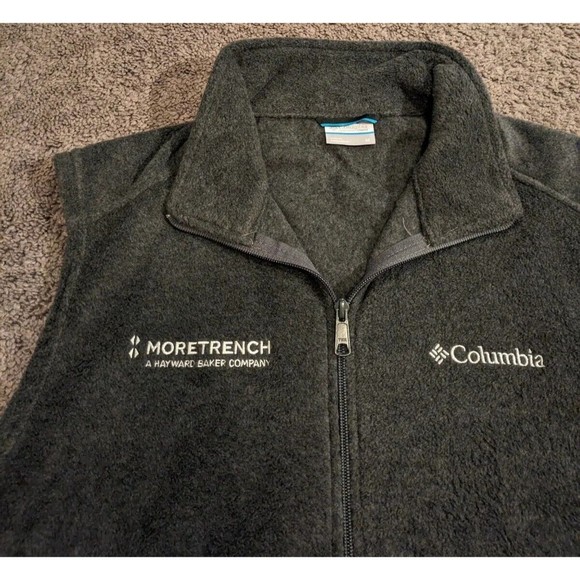 Men's Columbia Steens Mountain Gray Fleece Vest AM1535 Medium - Picture 3 of 6